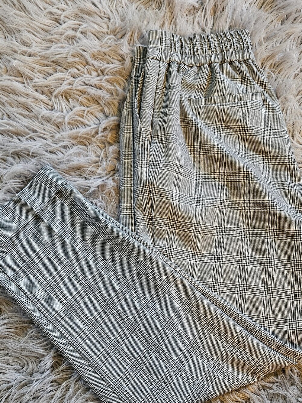 Rachel Zoe Light Gray Pinstripe Women's Trousers